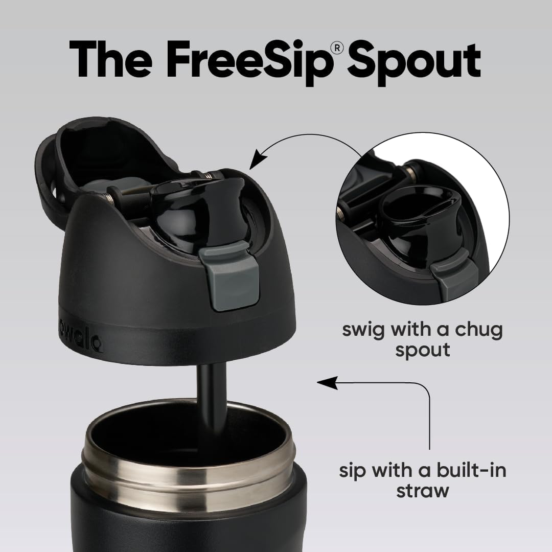 The Owala FreeSip Insulated Stainless Steel Water Bottle