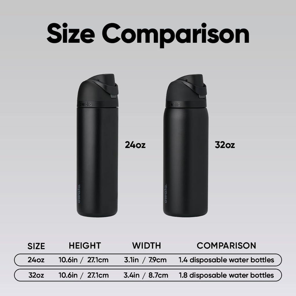 The Owala FreeSip Insulated Stainless Steel Water Bottle