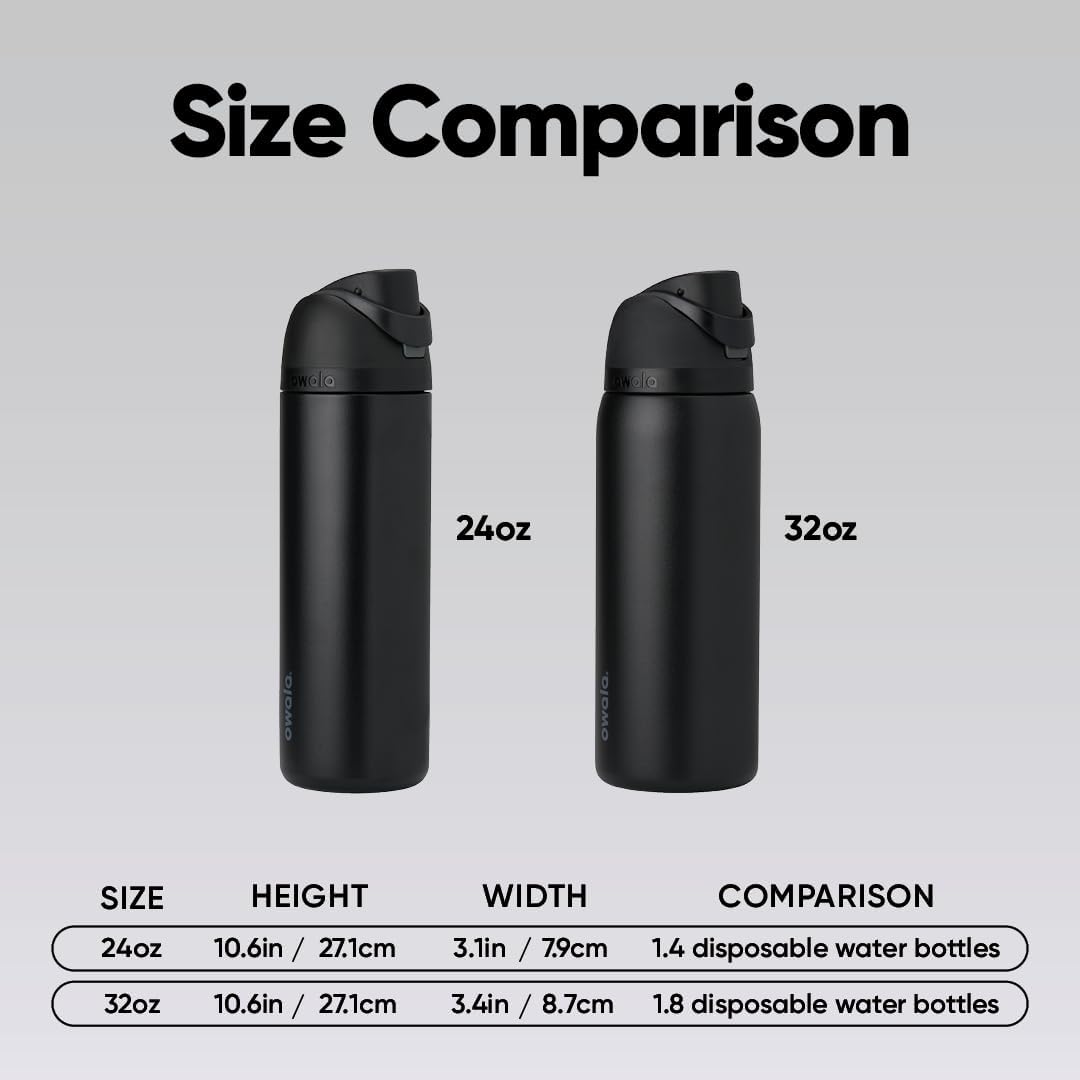 The Owala FreeSip Insulated Stainless Steel Water Bottle