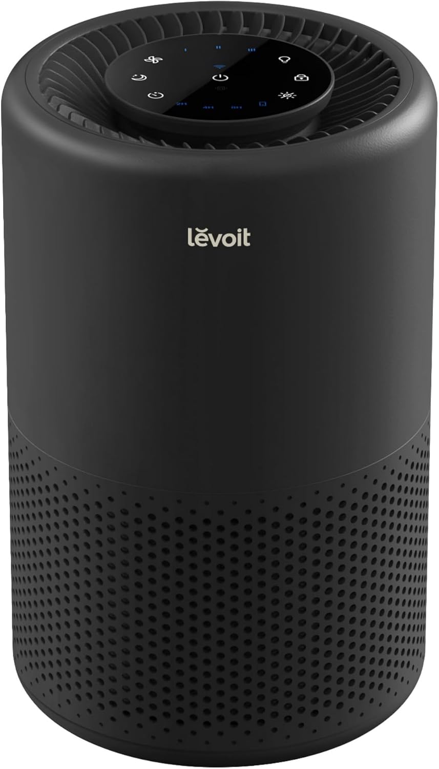 LEVOIT Core 200S-P Smart WiFi Air Purifier, Black
