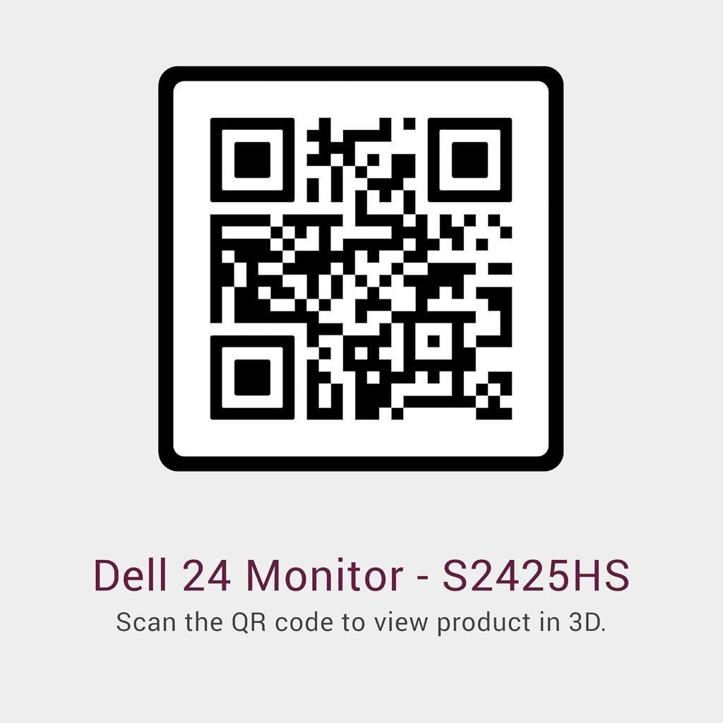 Dell 24" S2425HS Monitor [US Stock] – 100Hz FHD Eye Comfort Display – Ash White – Ships from USA