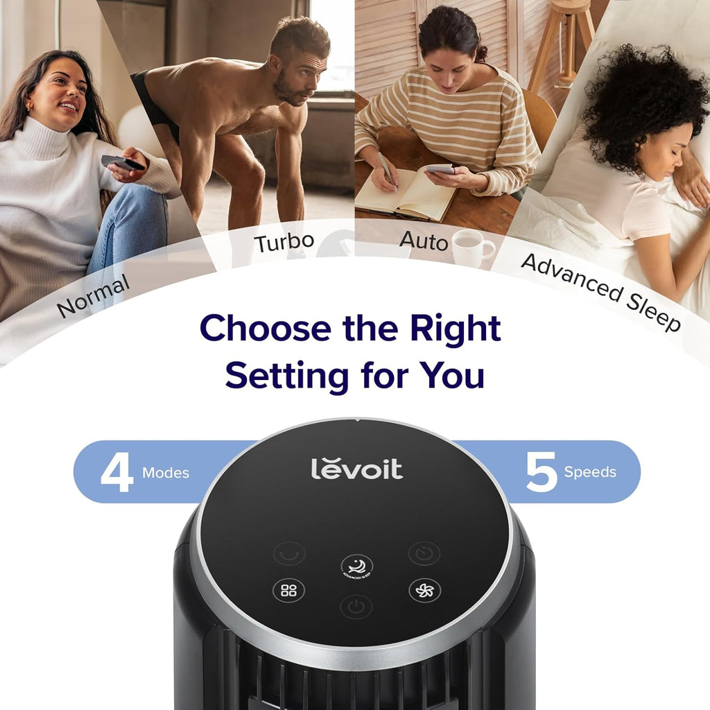 LEVOIT Classic 36 inch Tower Fan US addition.