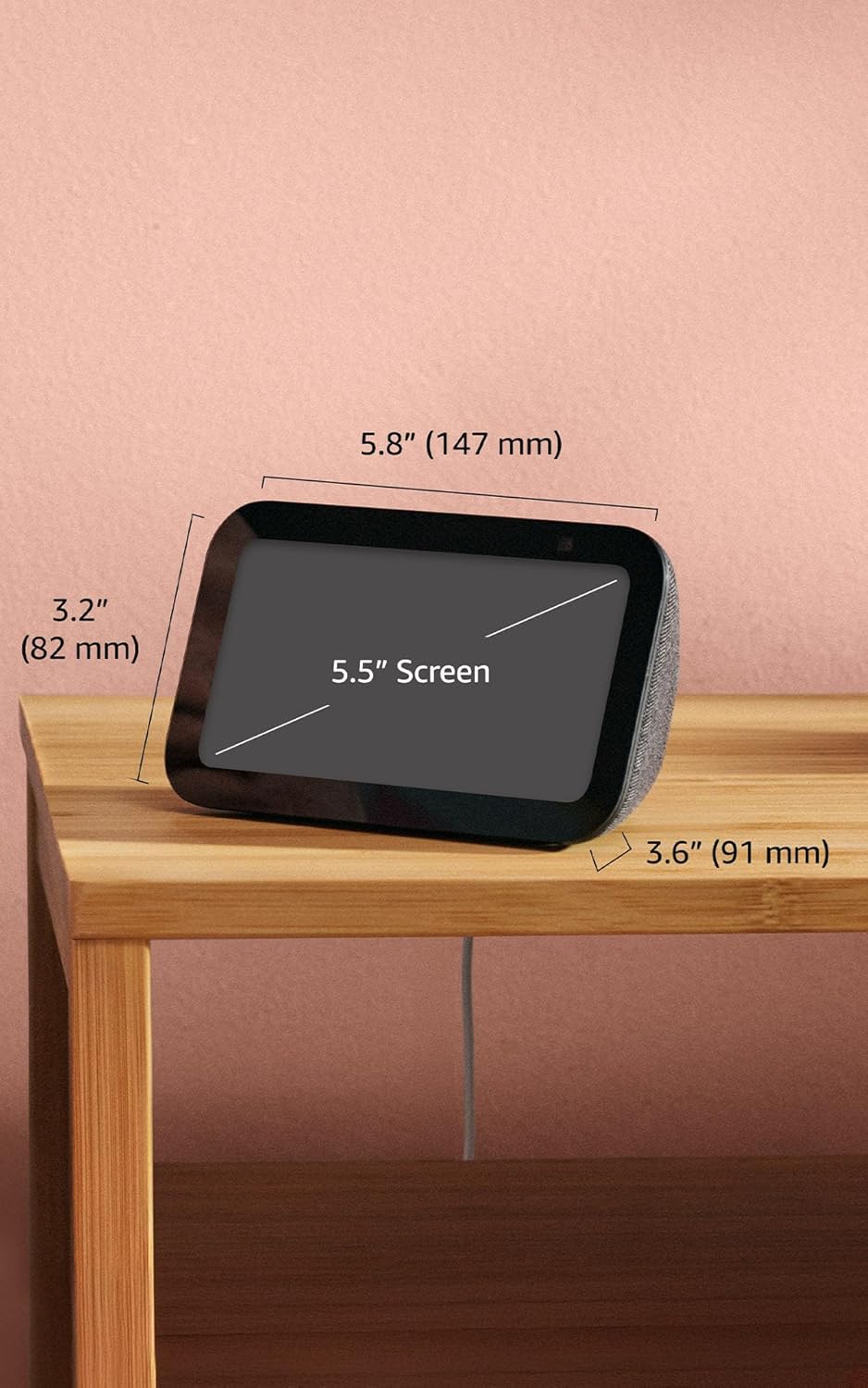 Amazon Echo Show 5 (Newest Model) – USA Edition