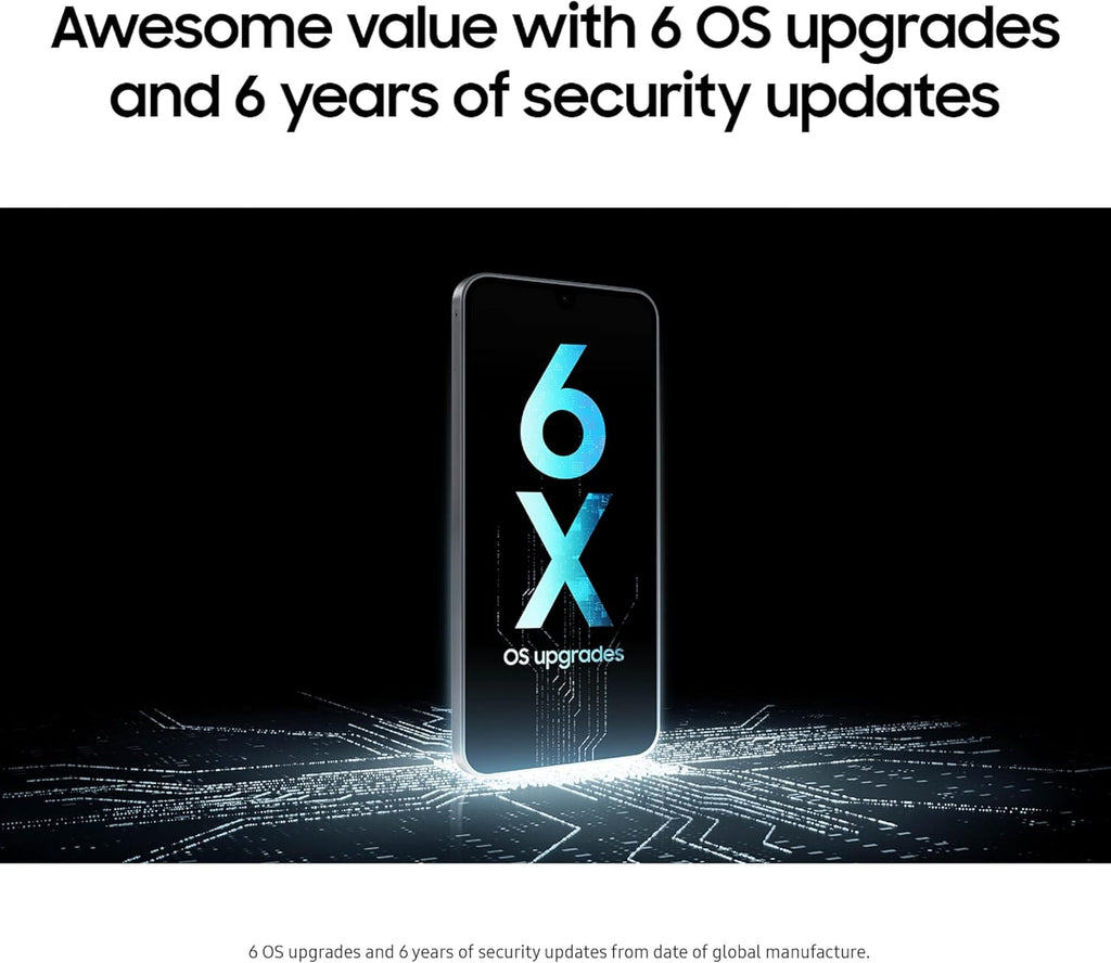 Samsung Galaxy A17 5G Smart Phone, 128GB, Large AMOLED, High-Res Camera, Durable Design, Super Fast