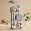 Feandrea Cat Tree, 59.5-Inch Tall Cat Tower