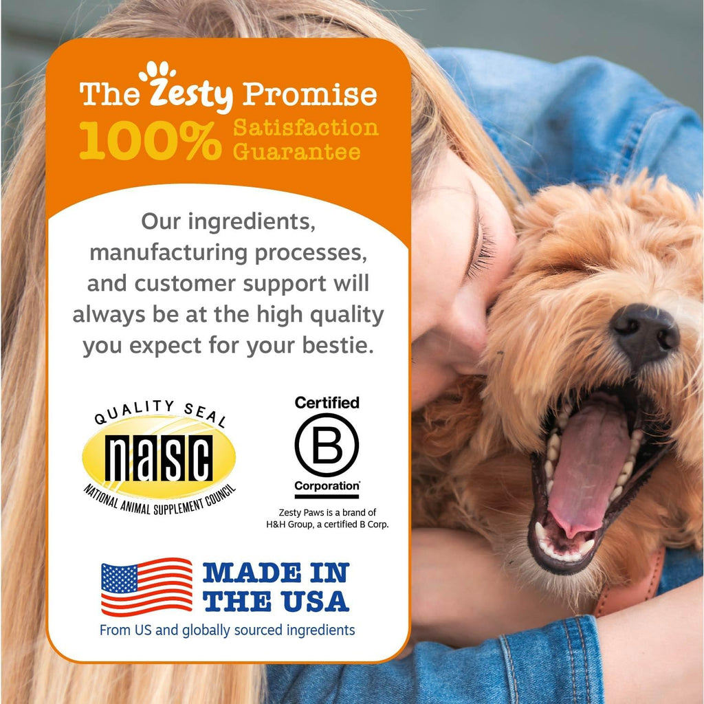 Zesty Paws Wild Alaskan Omega-3 Blend