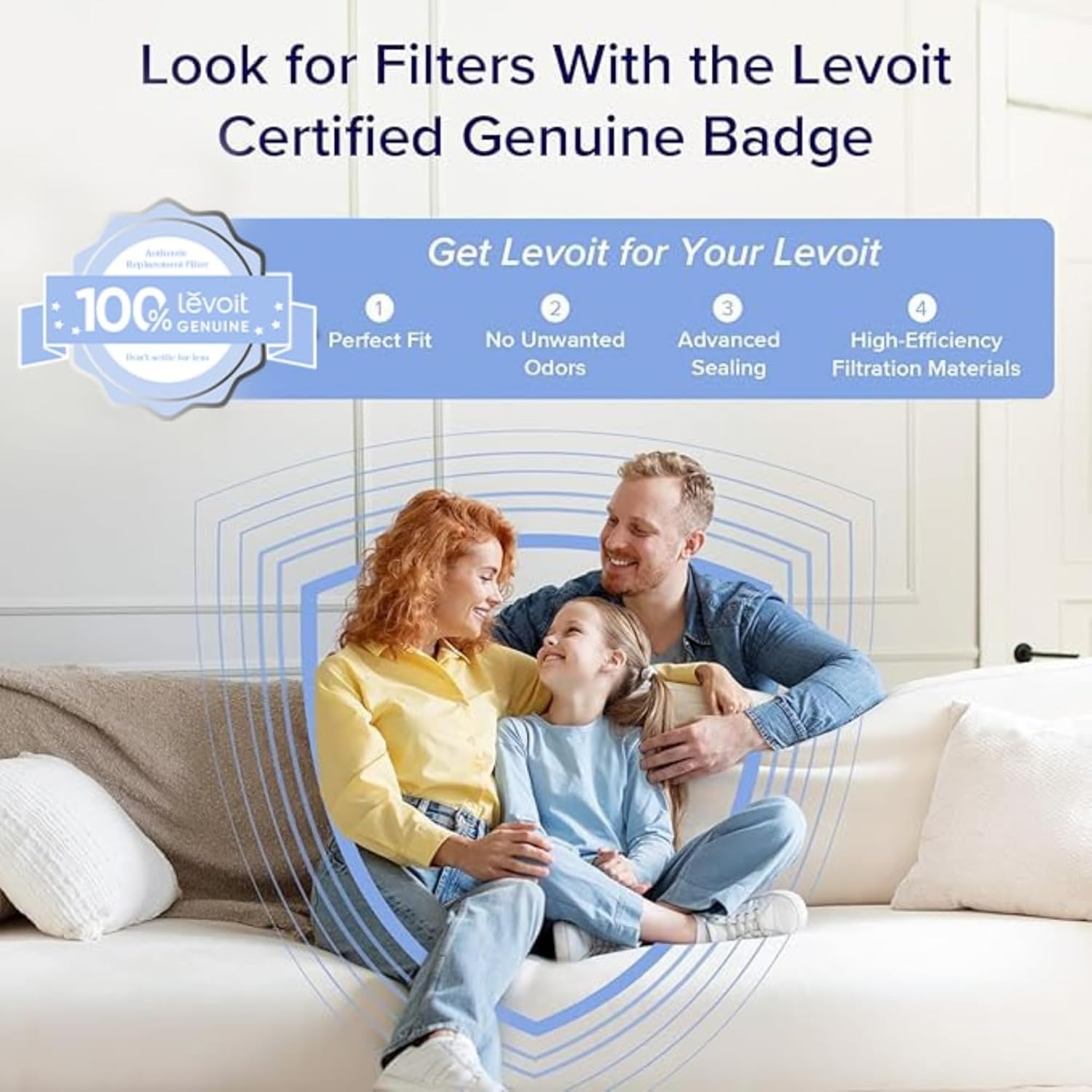 LEVOIT Core 200S-P Smart WiFi Air Purifier, Black