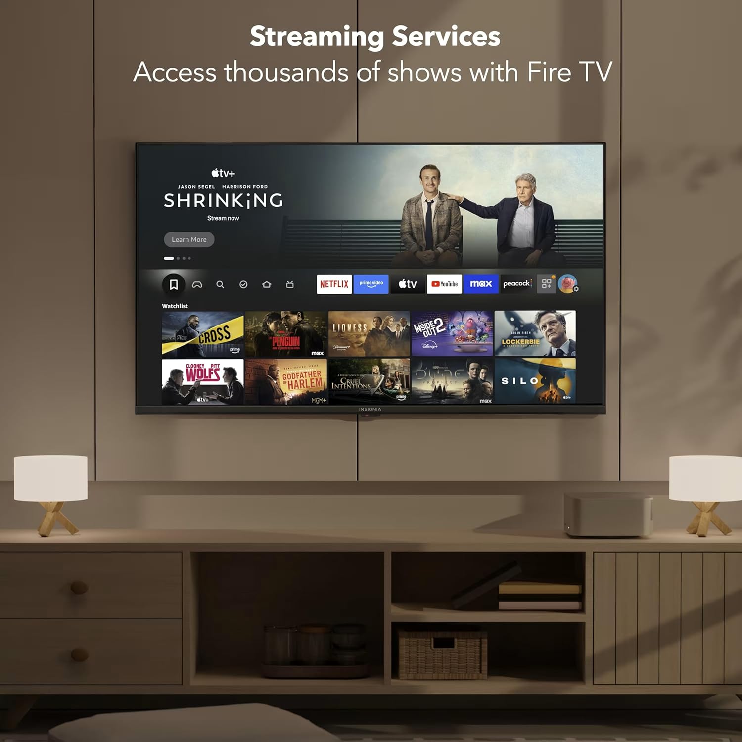 INSIGNIA 55" F50 Series 4K UHD Smart Fire TV with Alexa