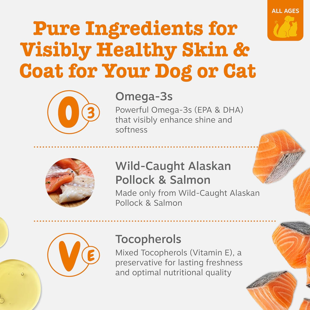 Zesty Paws Wild Alaskan Omega-3 Blend