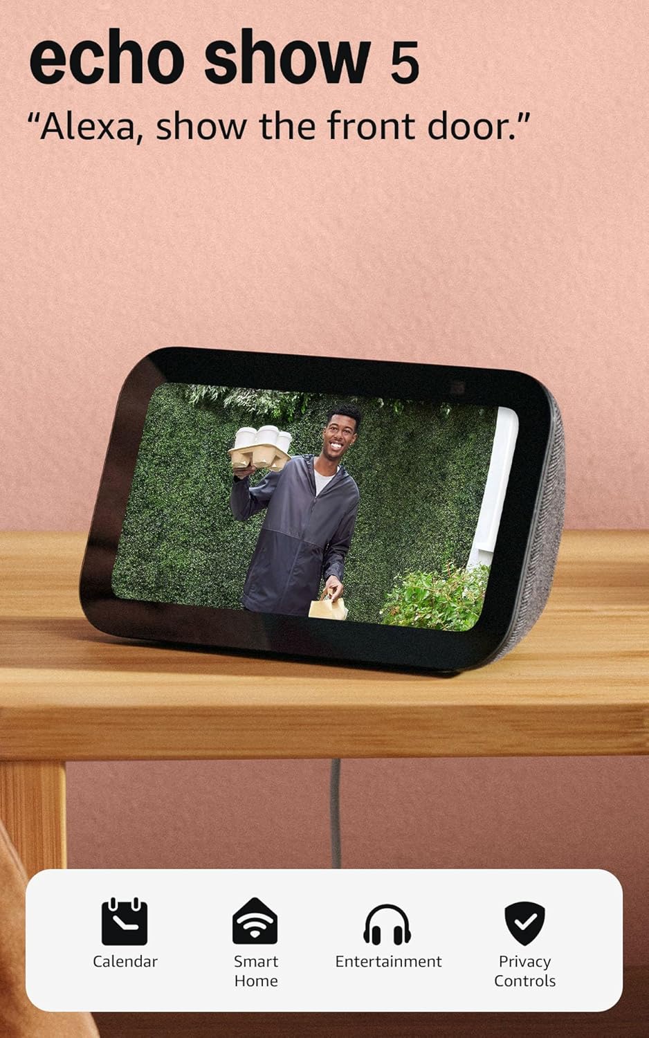 Amazon Echo Show 5 (Newest Model) – USA Edition