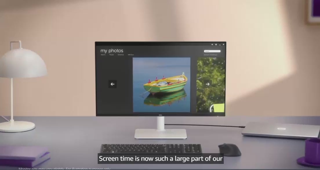 Dell 24" S2425HS Monitor [US Stock] – 100Hz FHD Eye Comfort Display – Ash White – Ships from USA