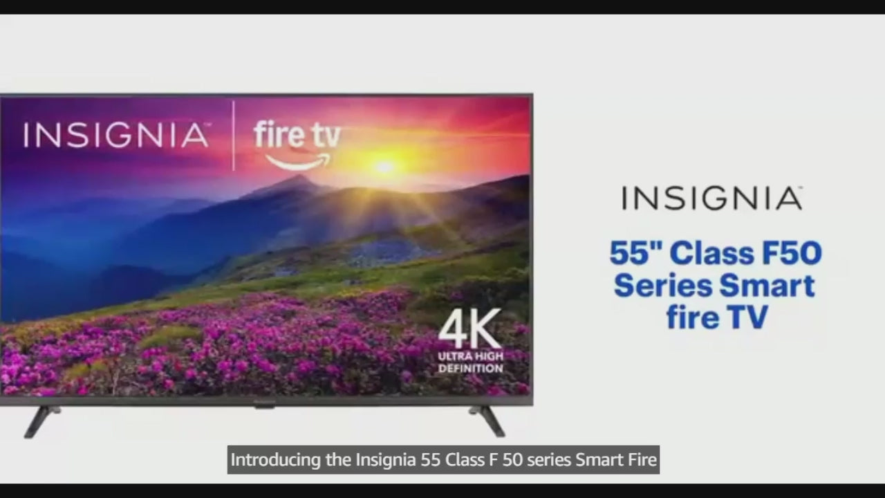 INSIGNIA 55" F50 Series 4K UHD Smart Fire TV with Alexa