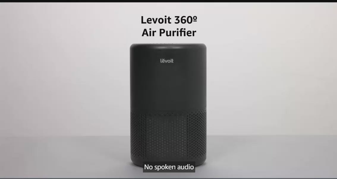LEVOIT Core 200S-P Smart WiFi Air Purifier, Black